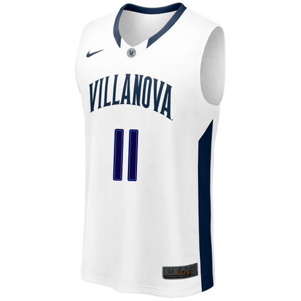 Men #11 Paul Arizin Villanova Wildcats College Basketball Jerseys Sale-White